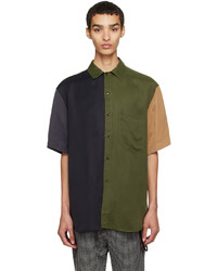 Song For The Mute Green Oversized Shirt