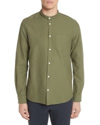 Norse Projects Hans Oxford Band Collar Shirt