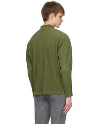 Homme Plissé Issey Miyake Khaki Monthly Color March Shirt