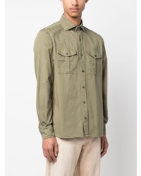 Glanshirt Long Sleeve Cargo Shirt