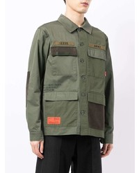 Izzue Military Button Down Shirt