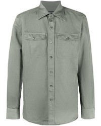 Tom Ford Pocket Detail Long Sleeved Shirt