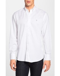 Nordstrom Shop Smartcare Traditional Fit Twill Boat Shirt