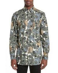 Burberry Whinfell Beasts Cotton Sport Shirt