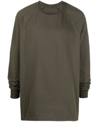 Rick Owens Baseball Long Sleeve T Shirt