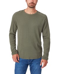 Paige Hughes Thermal Knit Long Sleeve T Shirt
