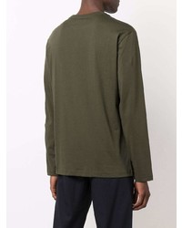 Calvin Klein Long Sleeved Organic Cotton T Shirt