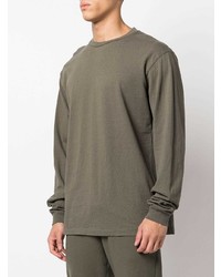 John Elliott Round Neck Long Sleeved T Shirt