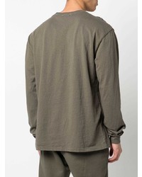 John Elliott Round Neck Long Sleeved T Shirt