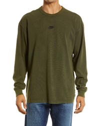 Nike Sportswear Long Sleeve Cotton Jersey T Shirt