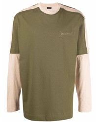 Jacquemus Yel Layered Long Sleeve T Shirt