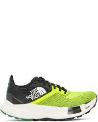 The North Face Black Yellow Summit Series Vectiv Pro Sneakers