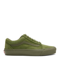 Vans Green Nubuck Old Skool Lx Sneakers
