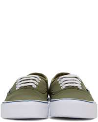 Vans Green Schoeller Edition Authentic 66 Lite Lx Sneakers