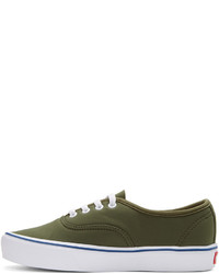 Vans Green Schoeller Edition Authentic 66 Lite Lx Sneakers