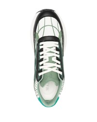 Mallet Multi Panel Lace Up Sneakers