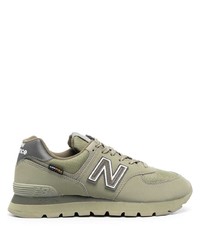 New Balance N Logo Patch Sneakers