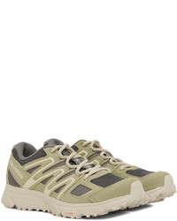 Salomon Taupe X Mission 4 Sneakers