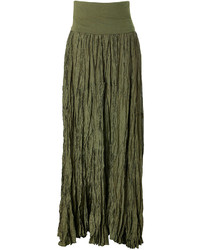 Donna Karan New York Silk Maxi Skirt