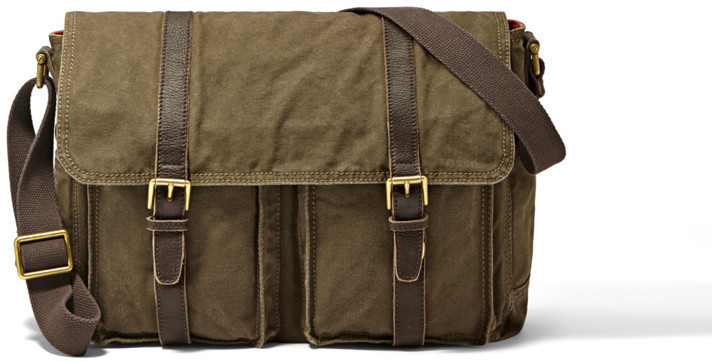 fossil estate ew messenger bag