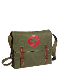 Olive Messenger Bag