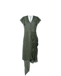 Marni Asymmetric Ruched Dress