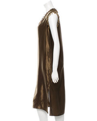 Lanvin Embellished Midi Dress W Tags