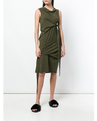 Rick Owens DRKSHDW Knotted Detail Dress