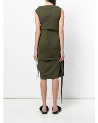 Rick Owens DRKSHDW Knotted Detail Dress