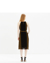 Madewell Shiftpleat Dress In Colorblock