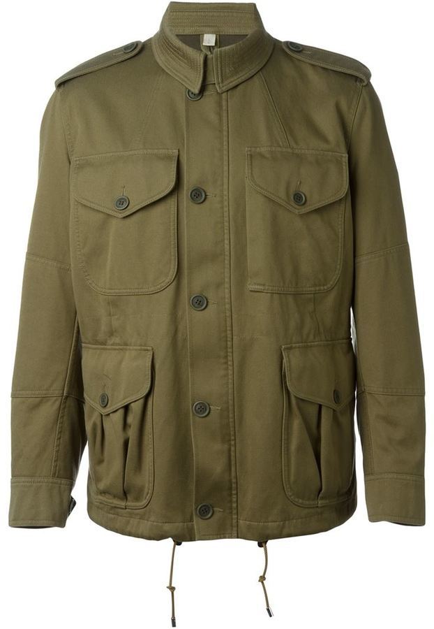 Burberry Brit Classic Military Jacket, $852 | farfetch.com | Lookastic