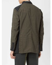 Ziggy Chen Contrast Sleeves Jacket