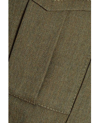 Marc Jacobs Cropped Wool Gabardine Jacket