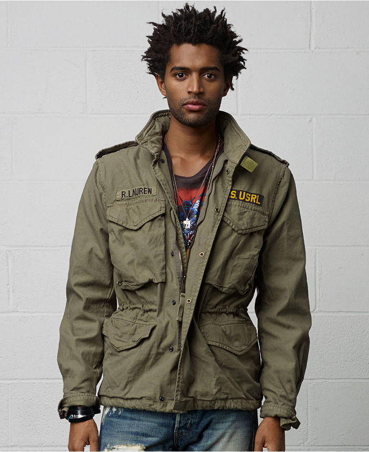 denim and supply military jacket
