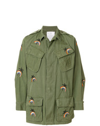 As65 Jungle Embroidered Military Jacket