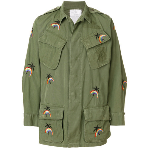 embroidered military jacket