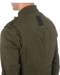 DSQUARED2 Kaban Military Stretch Cotton Jacket