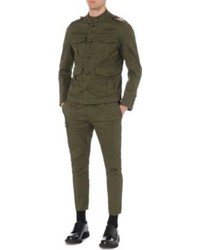 DSQUARED2 Kaban Military Stretch Cotton Jacket