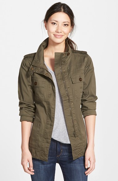 Kersh Four Pocket Military Jacket, $98 | Nordstrom | Lookastic