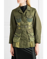 MARQUES ALMEIDA Paneled Shell And Drill Jacket