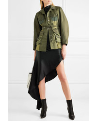 MARQUES ALMEIDA Paneled Shell And Drill Jacket