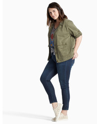 Lucky Brand Ss Military Jacket