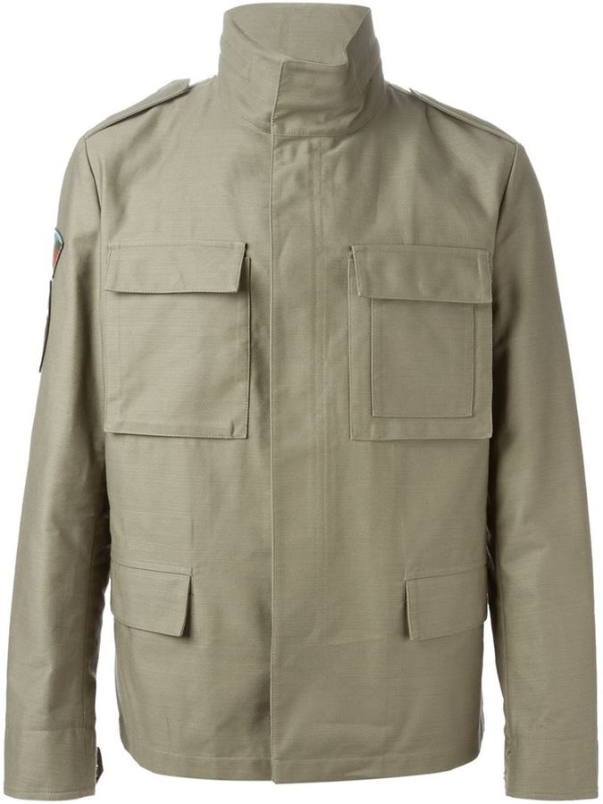 bøn Amazon Jungle Massakre Valentino Military Jacket, $1,917 | farfetch.com | Lookastic