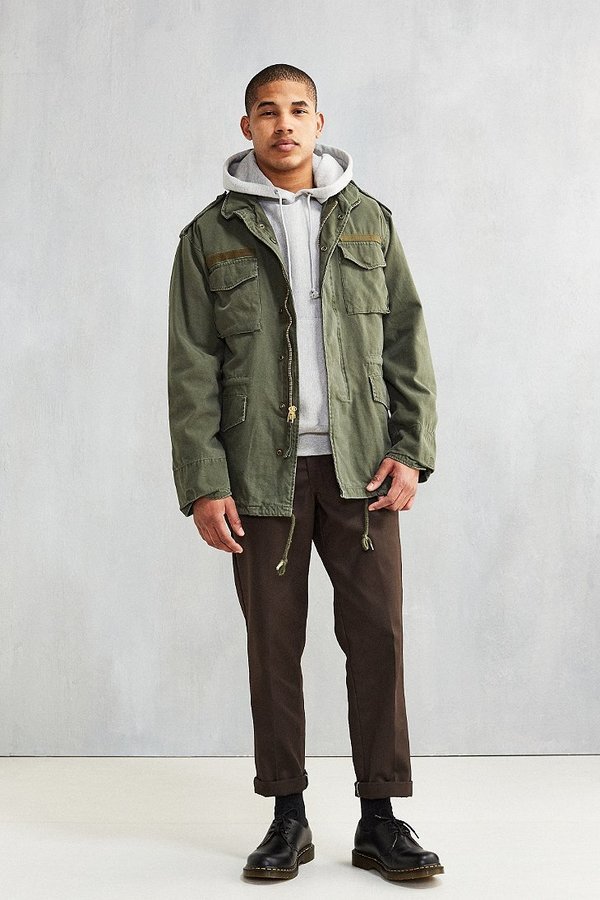 Rothco Washed M65 Jacket, $129 | Urban Outfitters | Lookastic