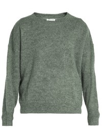 Olive Mohair Sweater
