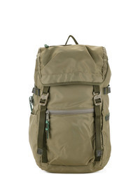 Olive Nylon Backpack