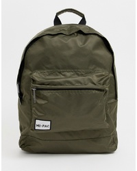 Mi-Pac Nylon Backpack In Khaki