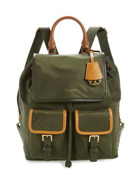 Tory Burch Perry Colorblock Nylon Backpack