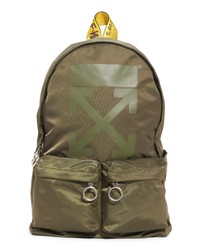 Off-White Rubber Arrow Nylon Backpack