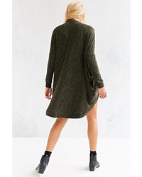 Urban Outfitters Ecote Spacedye Cowl Pocket Open Cardigan